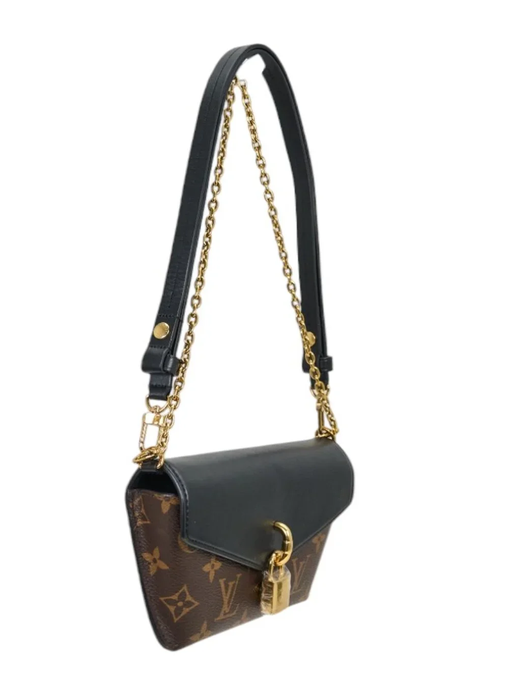 Louis Vuitton Padlock On Strap Monogram Noir